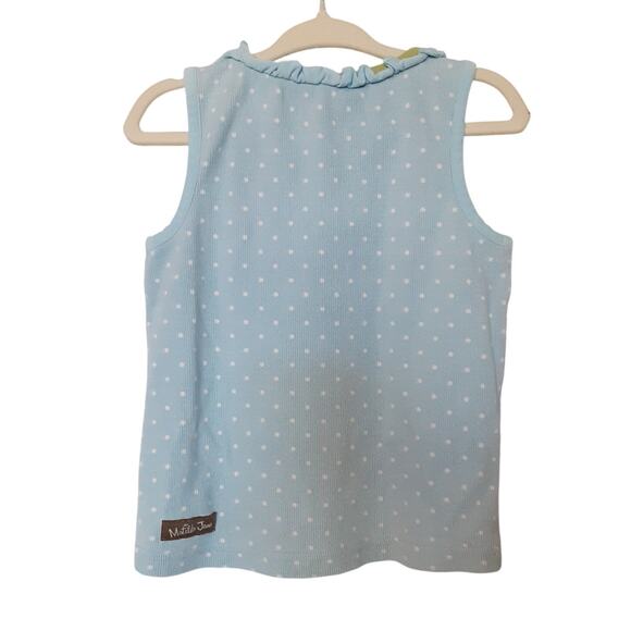 Matilda Jane Arcade Cookie Tank Tops 3pc Lot Ruffle Girls 4T Travel Log Shirt - Picture 14 of 16